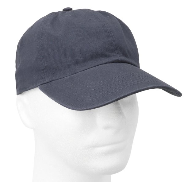 plain grey baseball cap