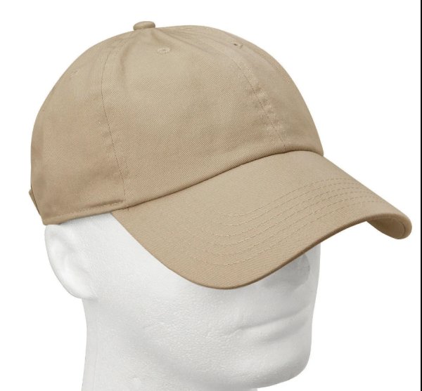 womens cream baseball cap