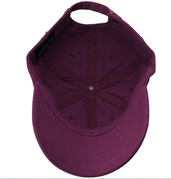 dark purple baseball hat