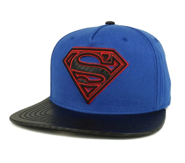 Superman Logo snapback cap