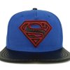 Superman Logo snapback cap