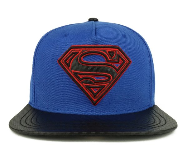 Superman Logo snapback cap