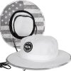 white boonie hat