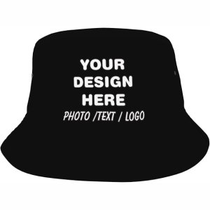 custom logo bucket hat