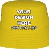 yellow bucket hat