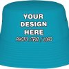 custom logo bucket hat