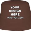 custom logo bucket hat