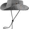 gray boonie hat