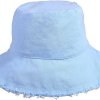 womens cotton bucket hat