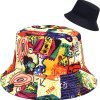 bucket hat two sided