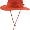 wide brim bucket hat