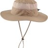 wide brim bucket hat with string