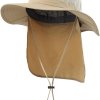 fishing hat with neck flap