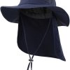 mens fishing hat with neck flap