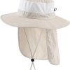 mens fishing hat with neck flap