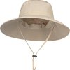 long brim bucket hat