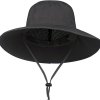 long brim bucket hat