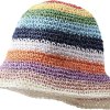 Sun Cap Crochet Mesh Woven