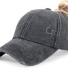 Ponytail Hats Women