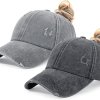 Ponytail Hats Women