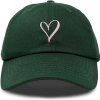 Hand Drawn Heart Hat