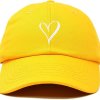 Hand Drawn Heart Hat