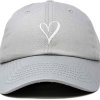 Hand Drawn Heart Hat