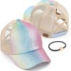 Ponytail Criss Cross Hat