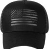 american flag snapback trucker hat