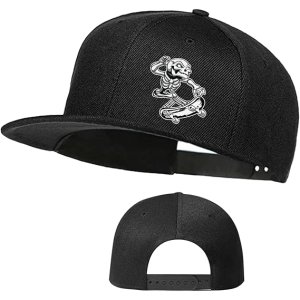 mens black ball cap