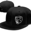 black baseball cap