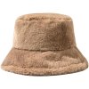 fake fur bucket caps