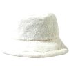 fake fur bucket cap