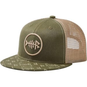 flat brim ball cap