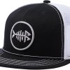 flat brim baseball hat