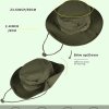 full brim fishing hat