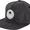 Flat brim snapback caps