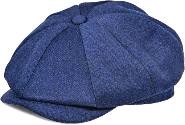 octagonal newsboy hat