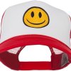 smiley face baseball hat