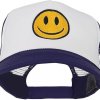 smiley face baseball hat