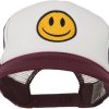 smiley face baseball hat