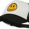 smiley face ball cap