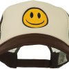 smiley face baseball cap