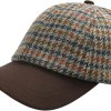 tweed baseball cap