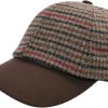 tweed baseball cap