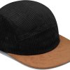 5 panel flat brim caps