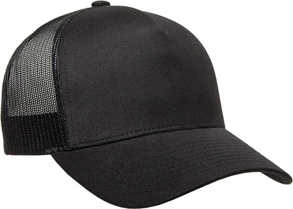 5 panel mesh trucker cap