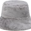 plush bucket hat