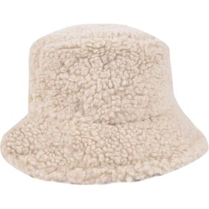 fur winter bucket hat