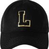 letter embroidery baseball hat